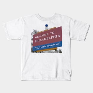 Welcome to Philadelphia Kids T-Shirt